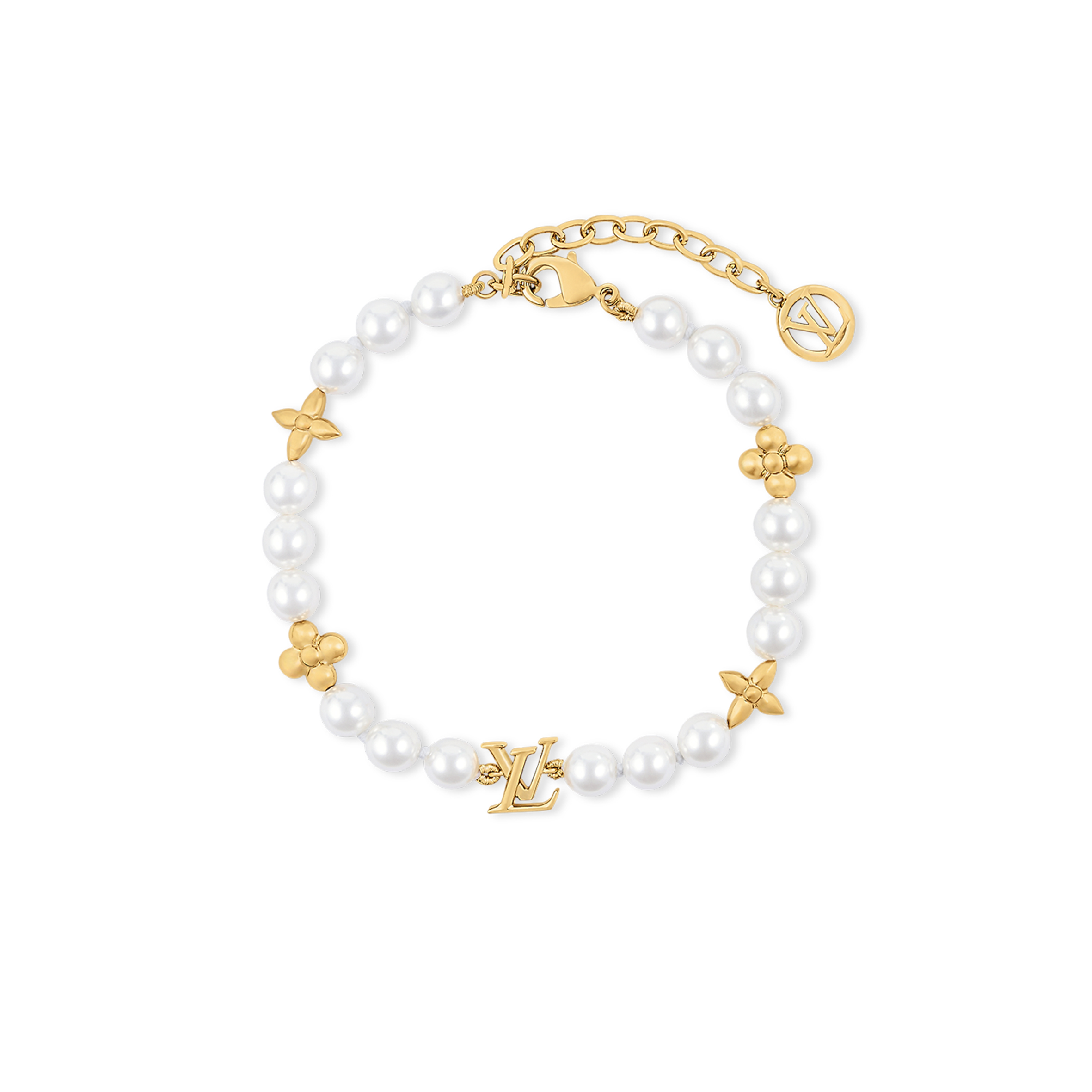 LOUIS VUITTON MY LV PEARL BRACELET M1129A